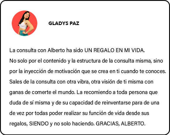 Testimonio Gladys